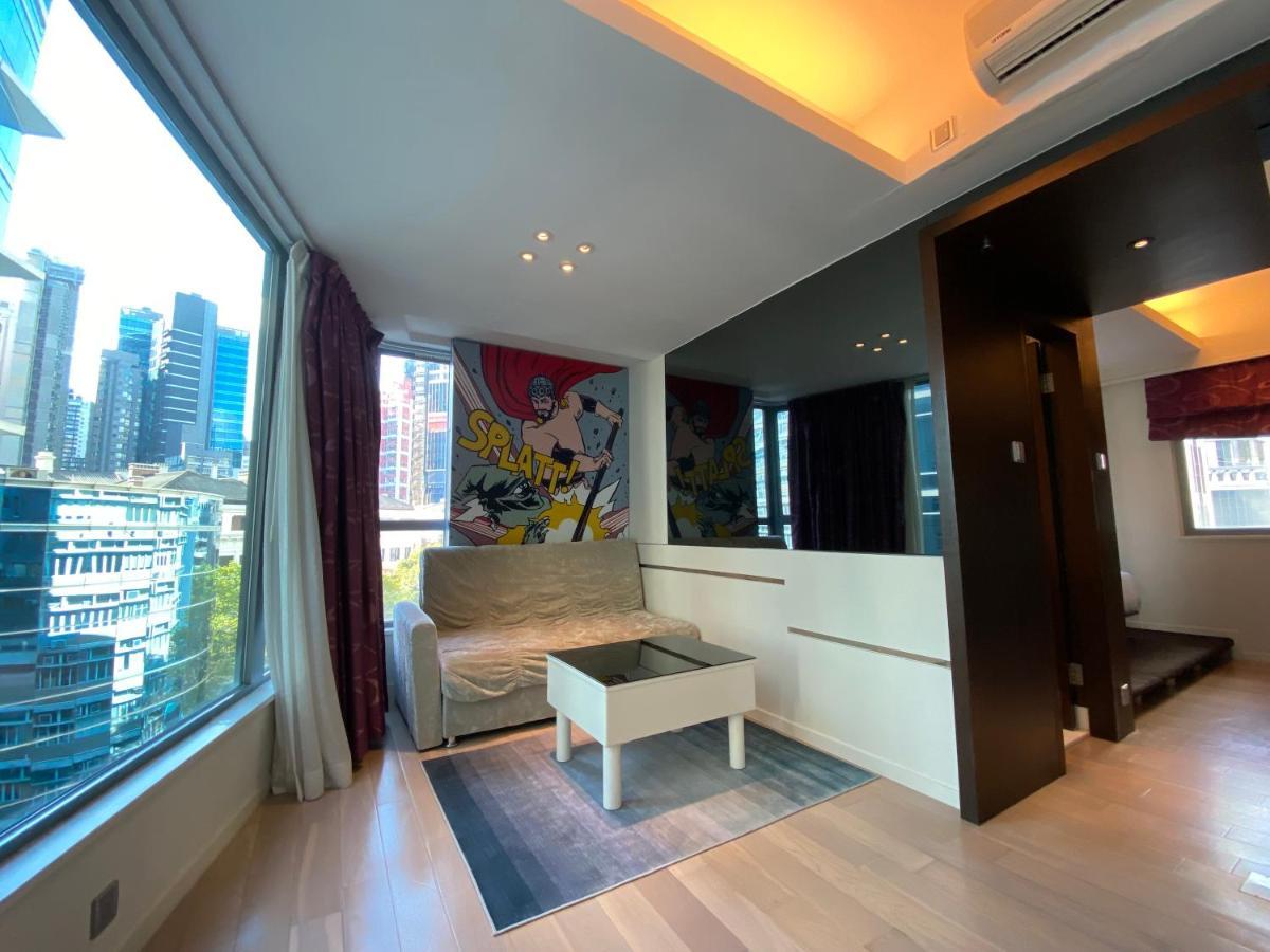 Knight On Wyndham Apartment Hongkong Exteriör bild
